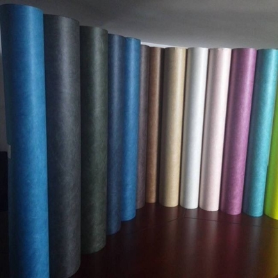 500gsm Kraft Wrapping Paper Solid Design Brown Yellow White Blue Smooth Surface